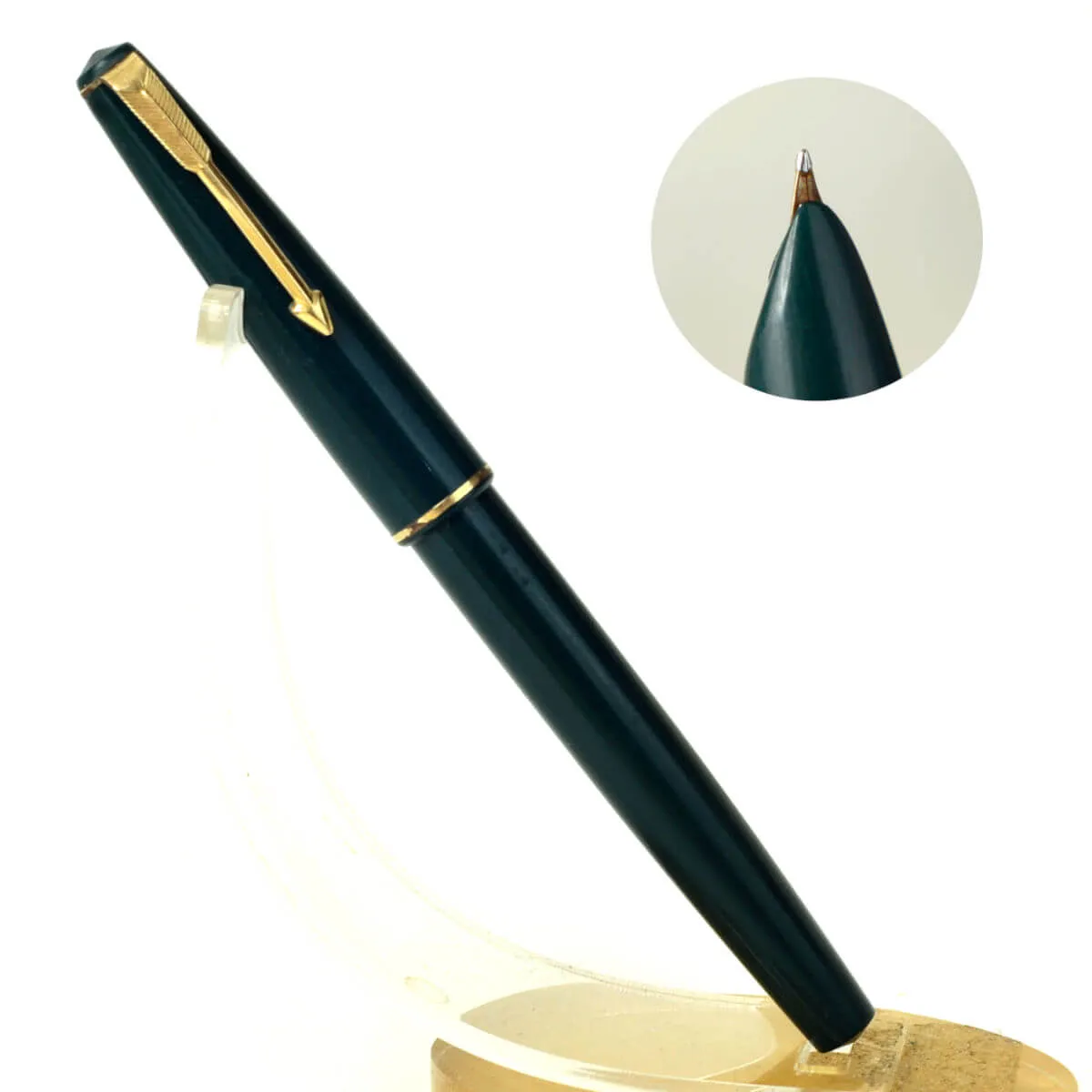 筆記具 14K  PARKER  MADE  IN  U S A Beautiful and rare fountain pen Parker 75 14 K G.F made in