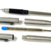 Parker 25 vintage fountain pen and balpoint set with steel F nib - Used - Image 2