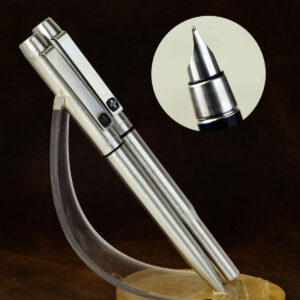 Parker 25 vintage fountain pen and balpoint set with steel F nib - Used
