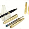Vintage Parker 61 gold filled fountain pen and ballpoint set - 14K gold M nib - Image 2