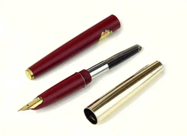 Pilot Vintage Superior 76 fountain pen -  gold plated F nib  - Used - Image 2