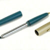 Vintage pilot 100 taupe brown fountain pen - 14K solid gold F nib - Used - Image 2