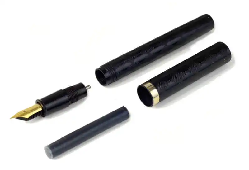 Vintage Sheaffer flat top old timer fountain pen with plated M nib - Used - Image 2