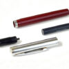 Vintage Sheaffer school burgundy fountain pen with steel M nib - Used - Image 2