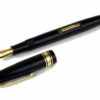 vintage watermans W5 lever filler fountain pen 14K gold F nib - Used - Image 2
