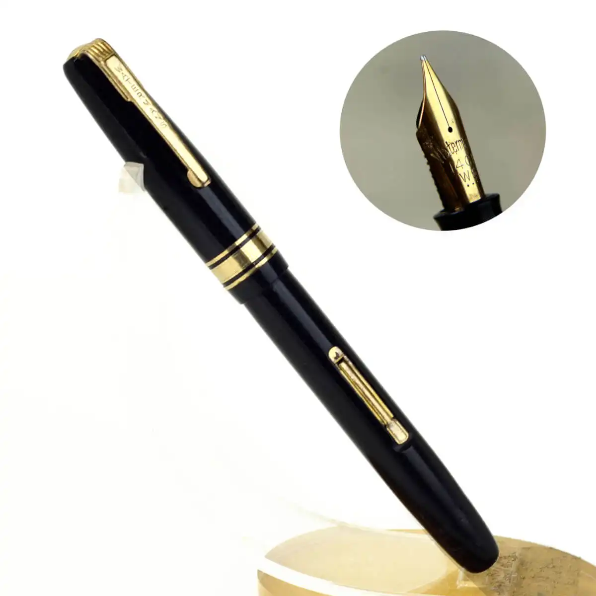 Buy waterman W5 lever filler fountain pen 14CT gold F nib - Used