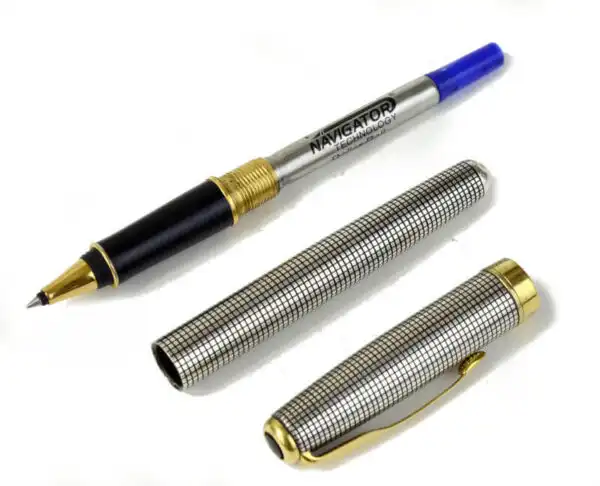 Parker sonnet refresh sterling silver cisele silver rollerball pen - Used - Image 2
