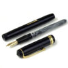 Vintage conway stewart 388 lever filler fountain pen - 14K solid gold M nib  - Used - Image 2