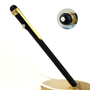 Vintage Montblanc scenium matte black slim rollerball pen  - Rare collectible