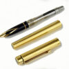 Vintage sheaffer targa 1007 gold plated fountain pen with 14K gold nib - NOS - Image 2