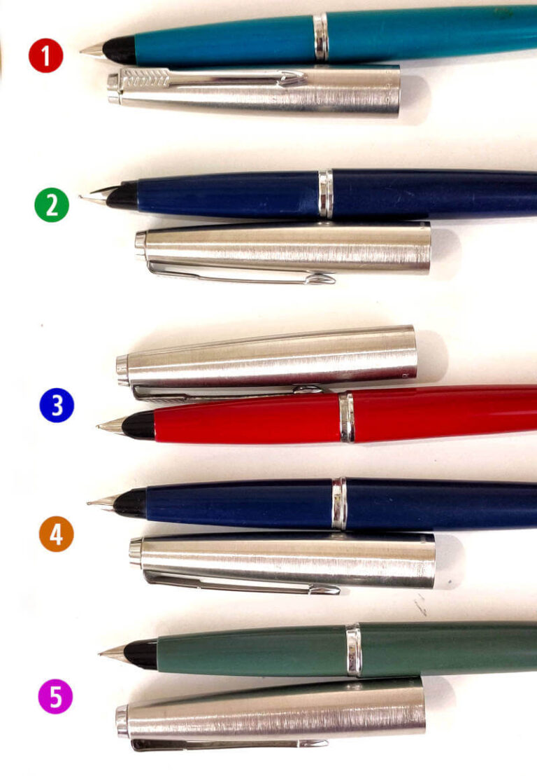 Buy vintage parker 45 fountain pen lot with steel nib online