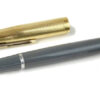 Vintage parker 51 vacumatic dove grey fountain pen  with 14 Karat solid gold F nib - Used - Image 2