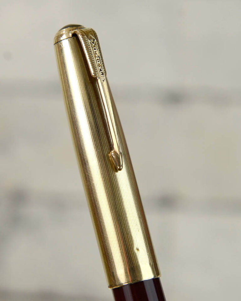 Buy Vintage parker 51 vac filler black fountain pen with 14K gold F nib