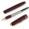 Vintage parker duofold Junior burgundy fountain pen with 14K gold left oblique nib - Used - Image 2