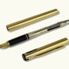 Vintage sheaffer TRZ 70 slim fountain pen  with 22K gold plated M nib - Clean - Image 2