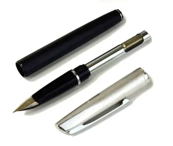 Vintage waterman concorde fountain pen - 18K solid gold M nib - clean - Image 2