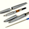 Cross ATX chrome fountain pen and ballpoint set with steel M nib - Clean - Image 2