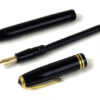 Vintage conway stewart 24 lever filler fountain pen -  14K solid gold M nib - clean - Image 2