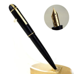 Vintage eversharp skyline lever filler fountain pen – 14K solid gold F nib – Used
