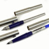 Parker 25 vintage fountain pen and rollerball set with steel M nib - clean - Image 2