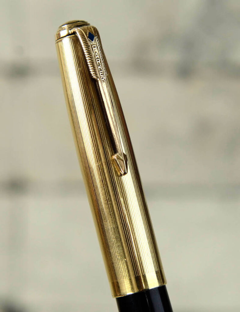 Buy Vintage parker 51 vacumatic filler fountain pen with 14K gold F nib