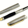 Vintage parker 75 sterling silver fountain pen 14Karat Gold F nib - Clean - Image 2