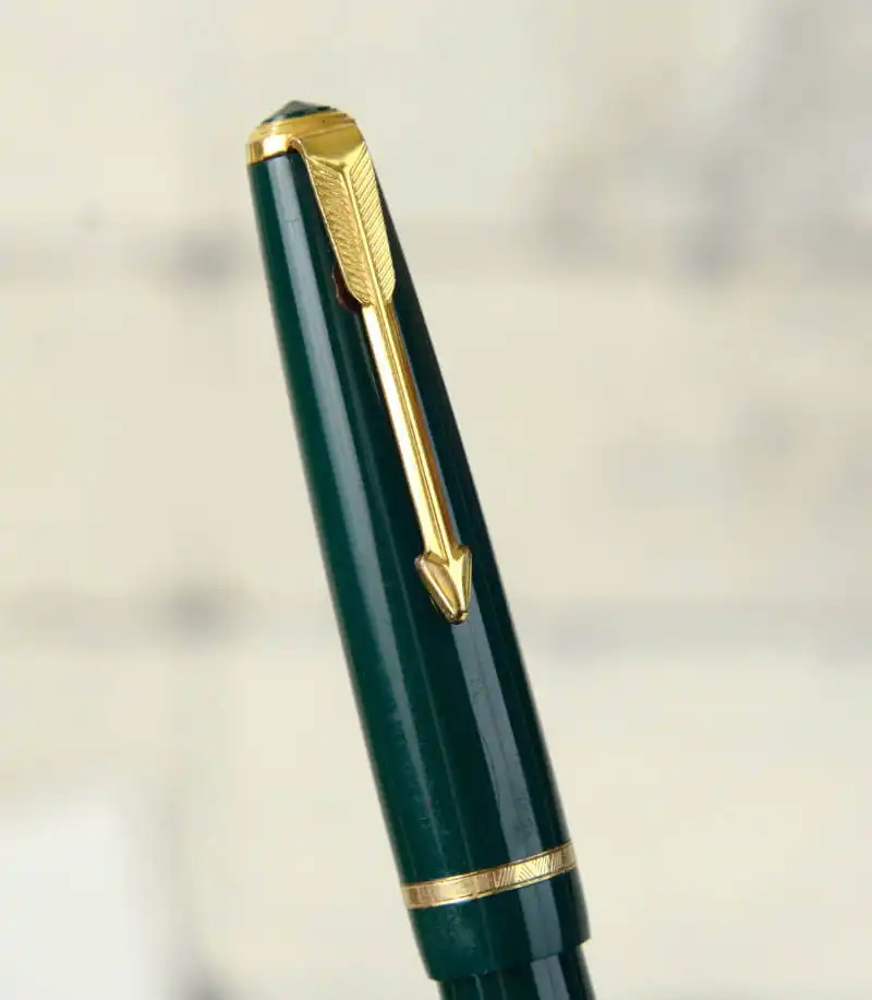vintage PARKER SLIMFOLD 万年筆14k-585 字幅F