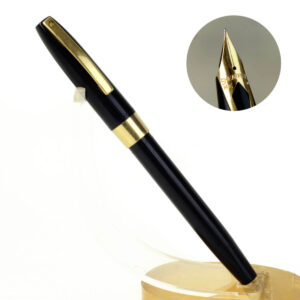 Vintage Sheaffer Imperial IV touchdown fountain pen with 14K solid gold inlaid F nib  – Clean