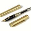 Vintage sheaffer targa 1007 gold plated fountain pen with 14K gold nib - NOS - Image 2