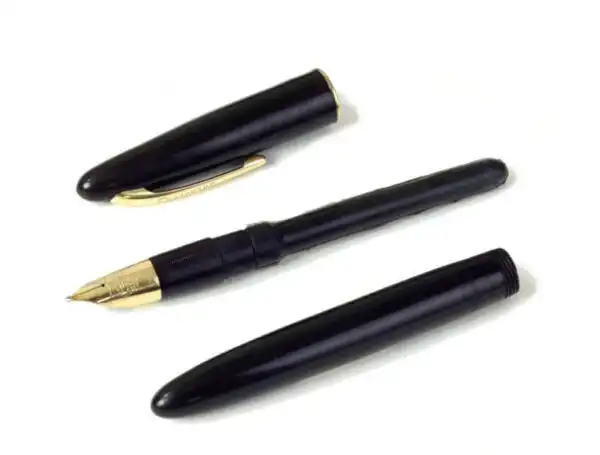 Vintage Sheaffer lifetime sovereign lever fill fountain pen with 14K gold triumph M nib - Used - Image 2