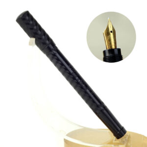 Antique Star Safety retractable fountain pen with 14C gold F nib -  Rare collectble