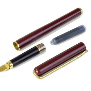 vintage-elysee-red-barrel-fountain-pen-plated-M-nib