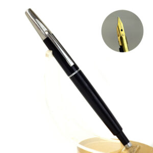 Vintage Pilot capless 2nd generation fountain pen – 14K solid gold F nib – clean