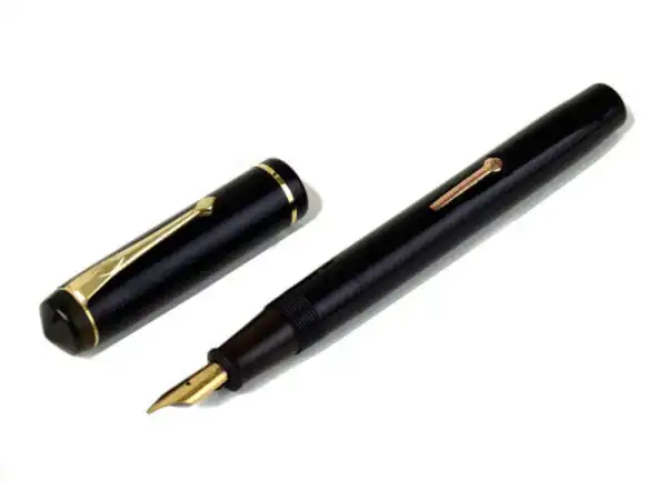 Vintage conway stewart 286 lever filler fountain pen - 14K gold M nib - Used - Image 2