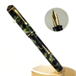 Vintage conway stewart 286 lever filler fountain pen – 14K gold M nib – Clean