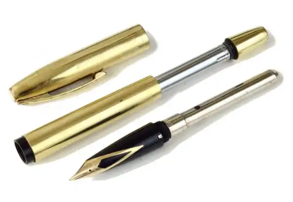 Vintage Sheaffer Imperial triumph touchdown fountain pen with 14K gold F nib - Clean - Image 2