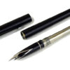 Vintage sheaffer targa 1002 black fountain pen  with inlaid steel M nib - Used - Image 2