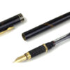 Vintage Waterman ideal lacquer barrel fountain pen with 18K gold medium nib - Mint - Image 2