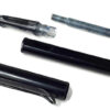 Lamy Safari black barrel fountain pen With Steel M nib -  Used - Image 2