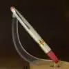 Vintage Pilot short fountain pen - plated F nib - Used