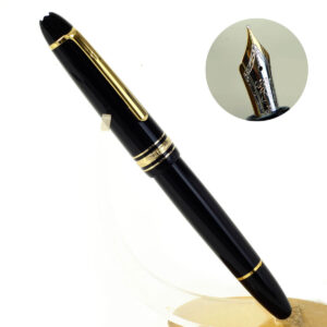 Montblanc Meisterstück 146 Piston Filler fountain pen 14K solid Gold M nib - Near Mint