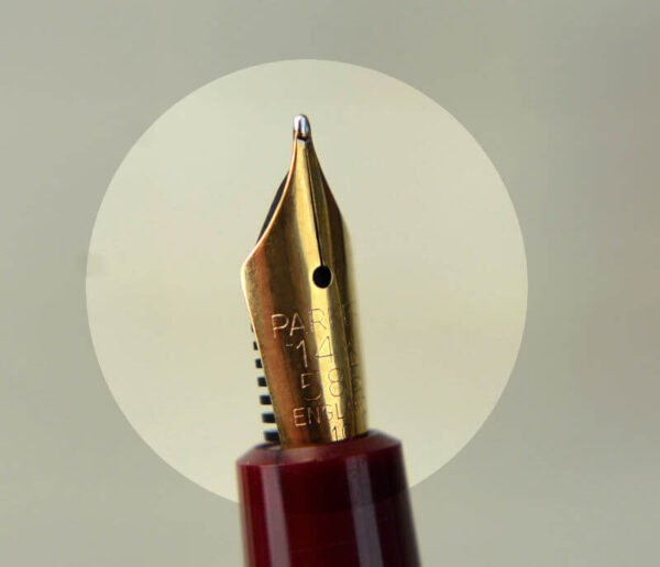 Buy Vintage parker duofold fountain pen with 14K solid gold M nib