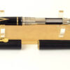 Vintage sheaffer targa 1003 matte black fountain pen with 14K gold Broad Nib  - clean - Image 2