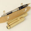 Vintage sheaffer targa 1007 gold plated fountain pen with 14K gold B nib - Super Mint - Image 2