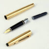 Vintage cross century fountain pen - 14K gold filled barrel and 14K solid gold M nib - Used - Image 2