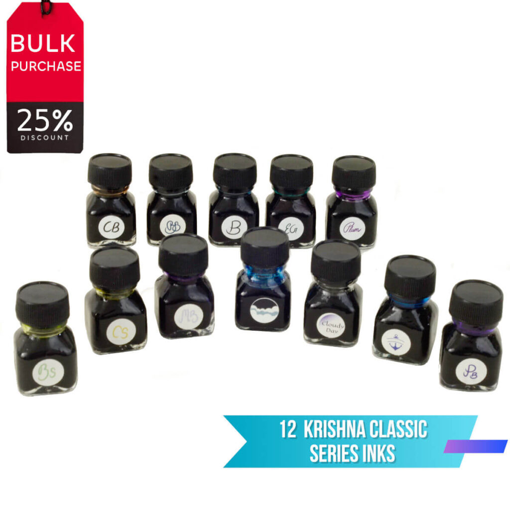 Buy krishna ink lybrebird collection fountain pen ink online
