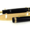 Montblanc Meisterstück 149 Piston Filler fountain pen 18K gold 750 B italic nib -  Very Good - Image 2