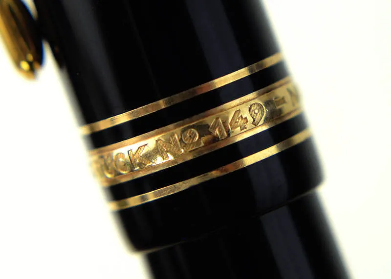 Buy montblanc meisterstuck 149 piston filler fountain pen 18C B nib