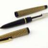 Vintage sheaffer lady 632 black tulle fountain pen 14K solid gold M nib - VGC - Image 2