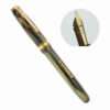 vintage watermans W5 striated fountain pen 14K gold M nib - Rare